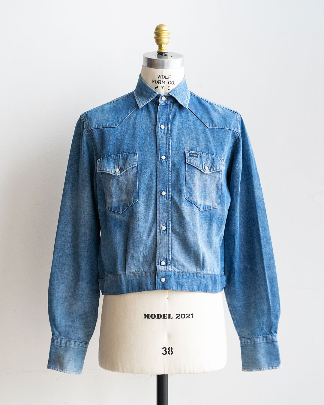 【HEXICO】Short Denim Western 『80-90s Western Shirt』②