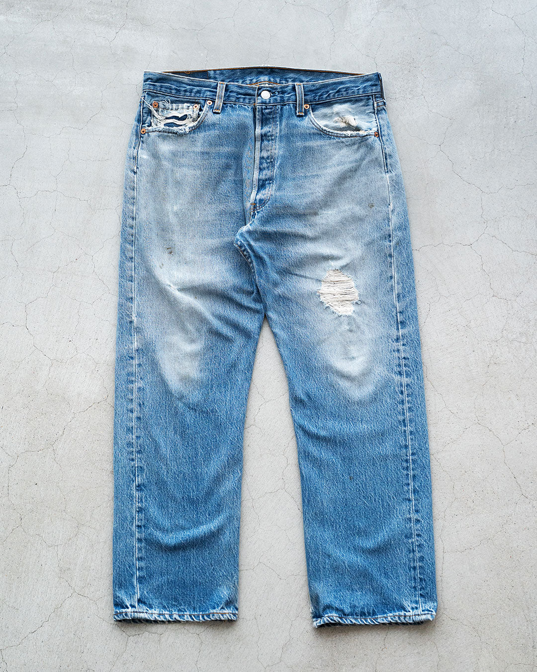 【VINTAGE】90s Levis 501 『Made In USA ＆Very Good Size』『表記W36/L30』②