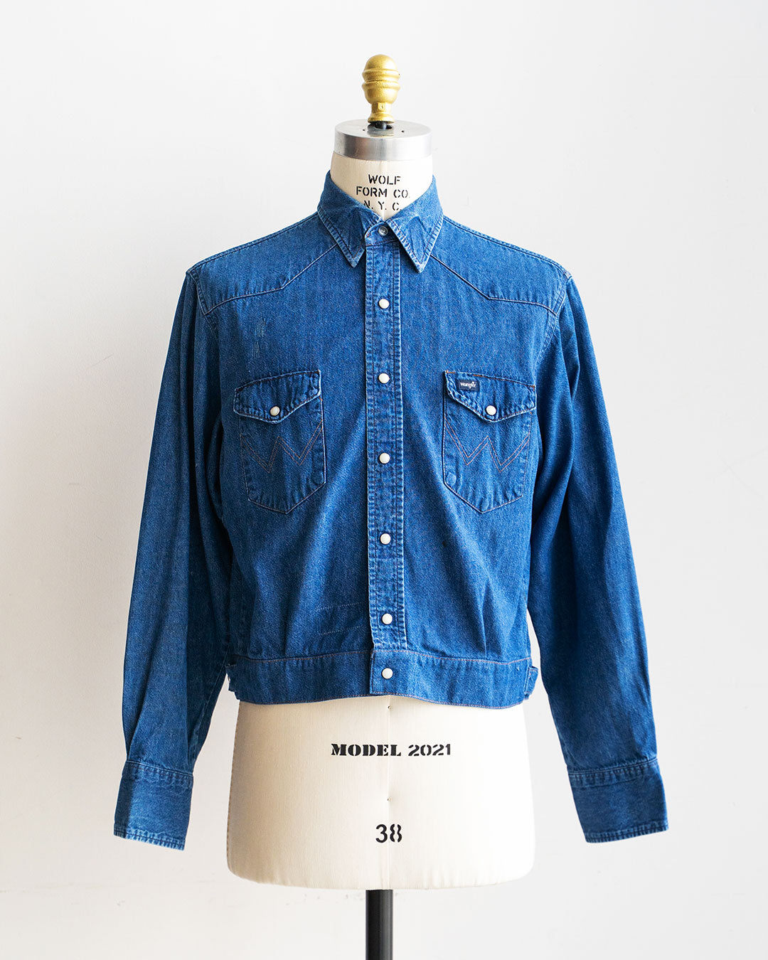 【HEXICO】Short Denim Western 『80-90s Western Shirt』③