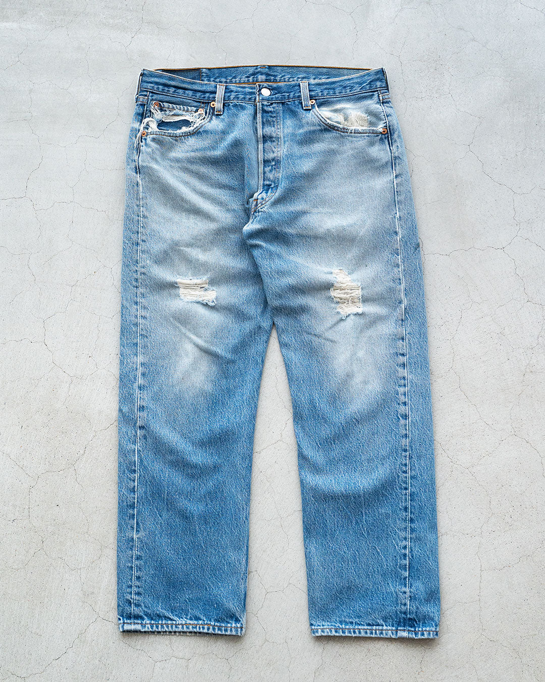 【VINTAGE】90s Levis 501 『Made In USA ＆Very Good Size』『表記W36/L30』③