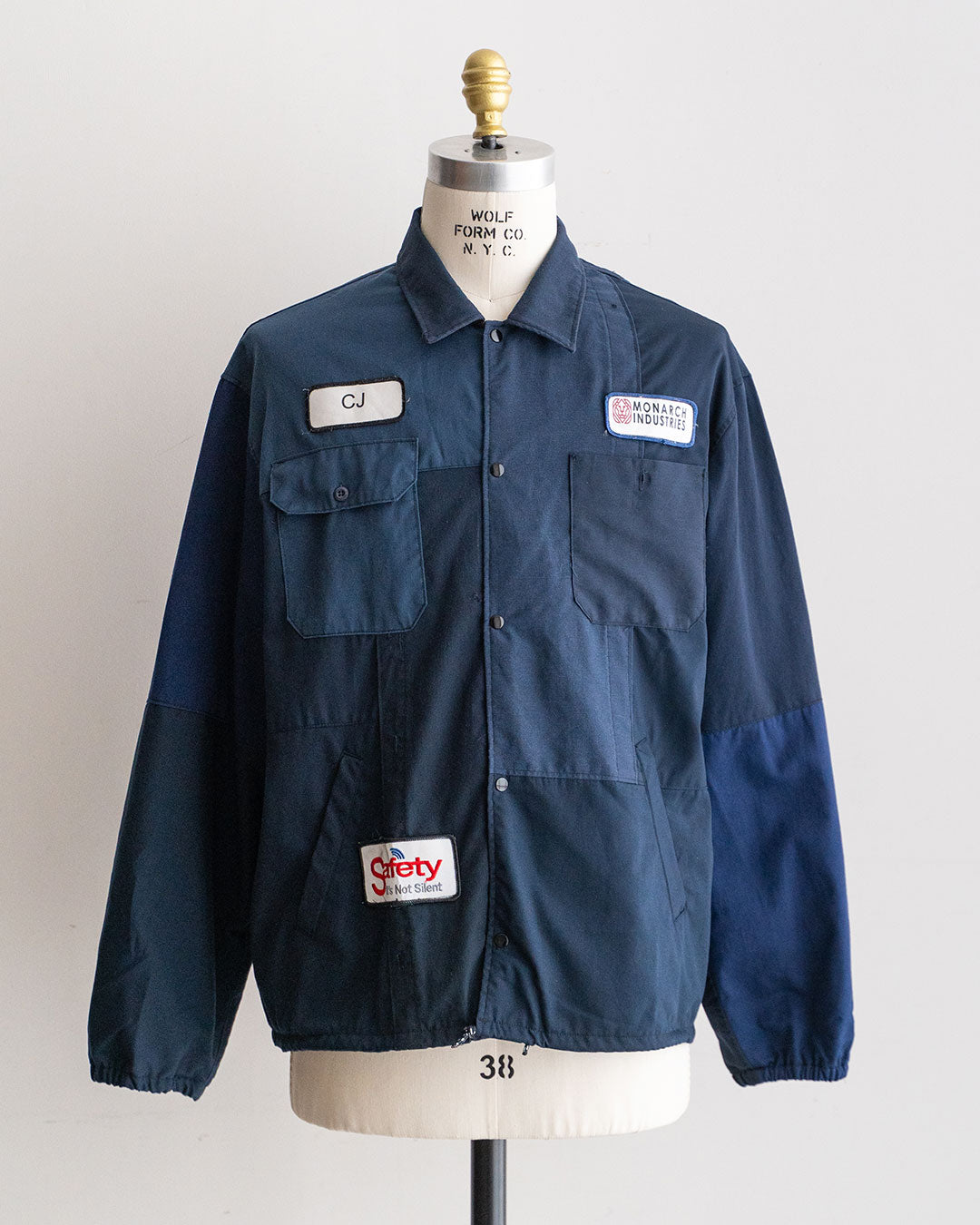 【redad】Navy Work Shirts Remake Coach Jacket『Fort Exclusive』④