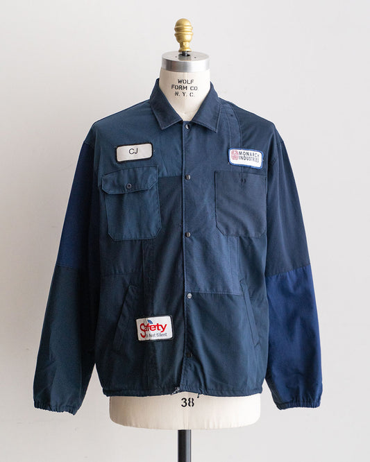 【redad】Navy Work Shirts Remake Coach Jacket『Fort Exclusive』④
