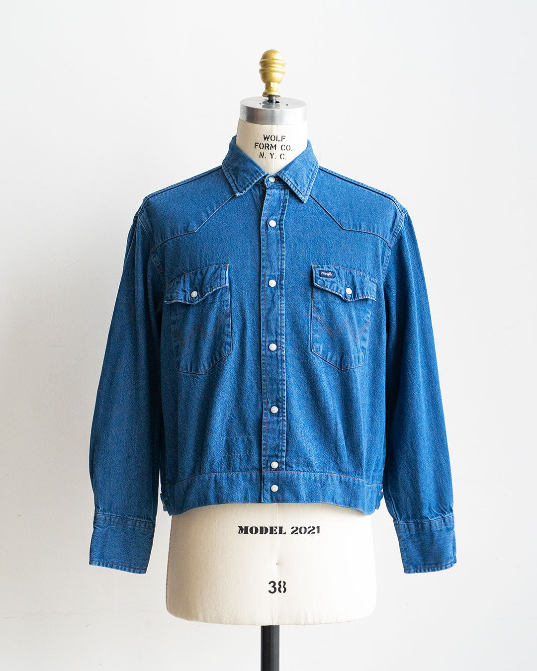 【HEXICO】Short Denim Western 『80-90s Western Shirt』④