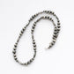 【Indian Jewelry】60-70s Vintage Navajo Pearl Handmade Silver Bead Necklace 『55cm』②