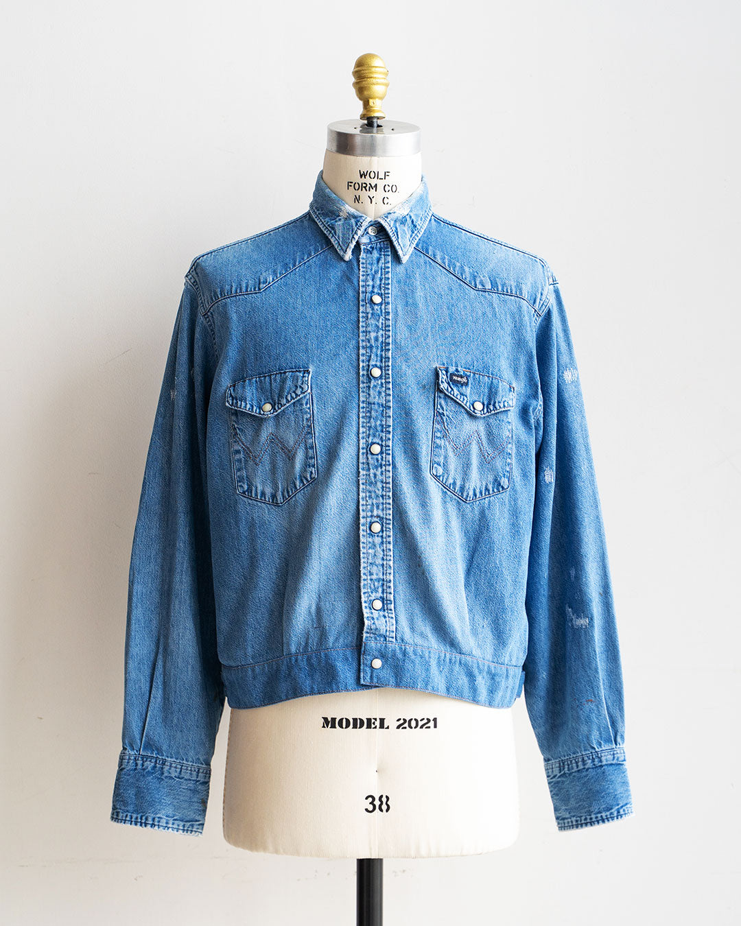 【HEXICO】Short Denim Western 『80-90s Western Shirt』⑥