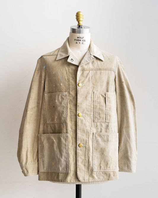 【HEXICO】Coverall .30-40s Style 『US Old Drop Cloth / Brass Button』②