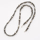 【Indian Jewelry】60-70s Vintage Navajo Pearl Handmade Silver Bead Necklace 『75cm』②