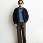 モデル 身長175cm　体重69kg
着用カラー Abstract Black / 着用サイズ One Size