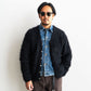 モデル 身長175cm　体重69kg
着用カラー Abstract Black / 着用サイズ One Size