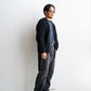モデル 身長175cm　体重69kg
着用カラー Abstract Black / 着用サイズ One Size