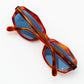 【VINTAGE】70s OCTAGON  glasses 『Made In France』