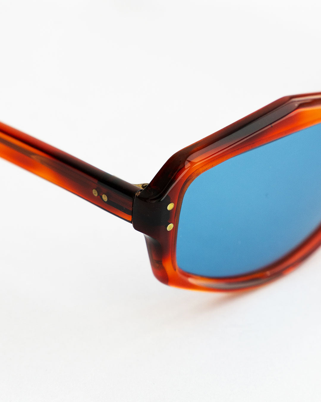 【VINTAGE】70s OCTAGON  glasses 『Made In France』