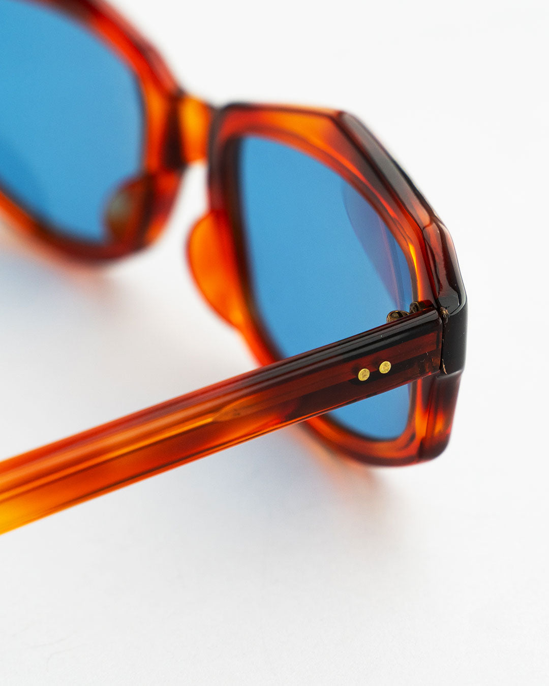 【VINTAGE】70s OCTAGON  glasses 『Made In France』