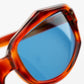 【VINTAGE】70s OCTAGON  glasses 『Made In France』