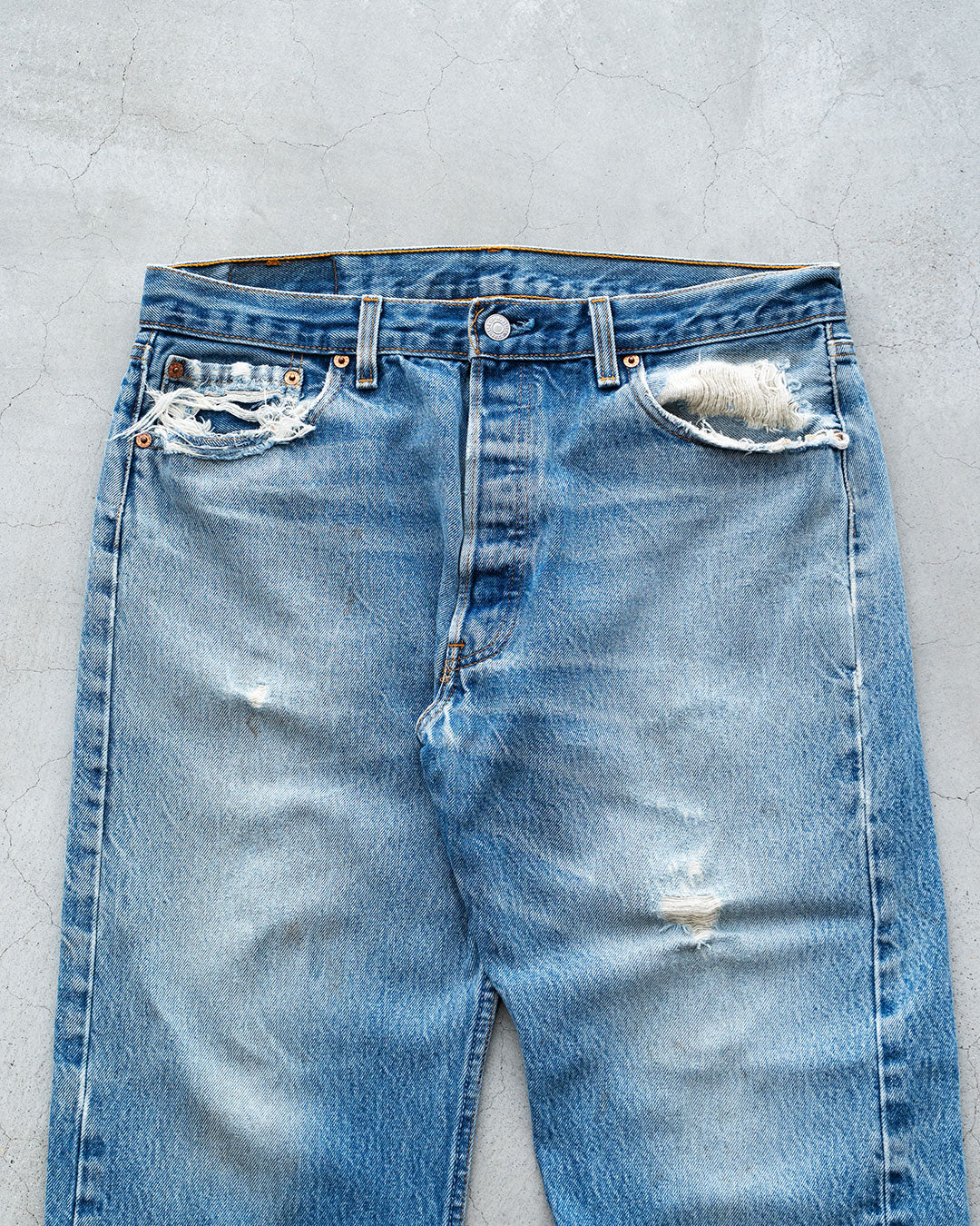 【VINTAGE】90s Levis 501 『Made In USA ＆Very Good Size』『表記W36/L30』①