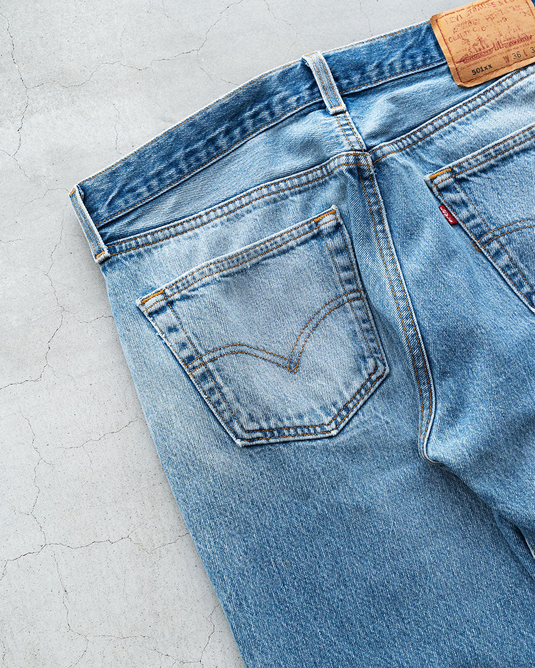 【VINTAGE】90s Levis 501 『Made In USA ＆Very Good Size』『表記W36/L30』②