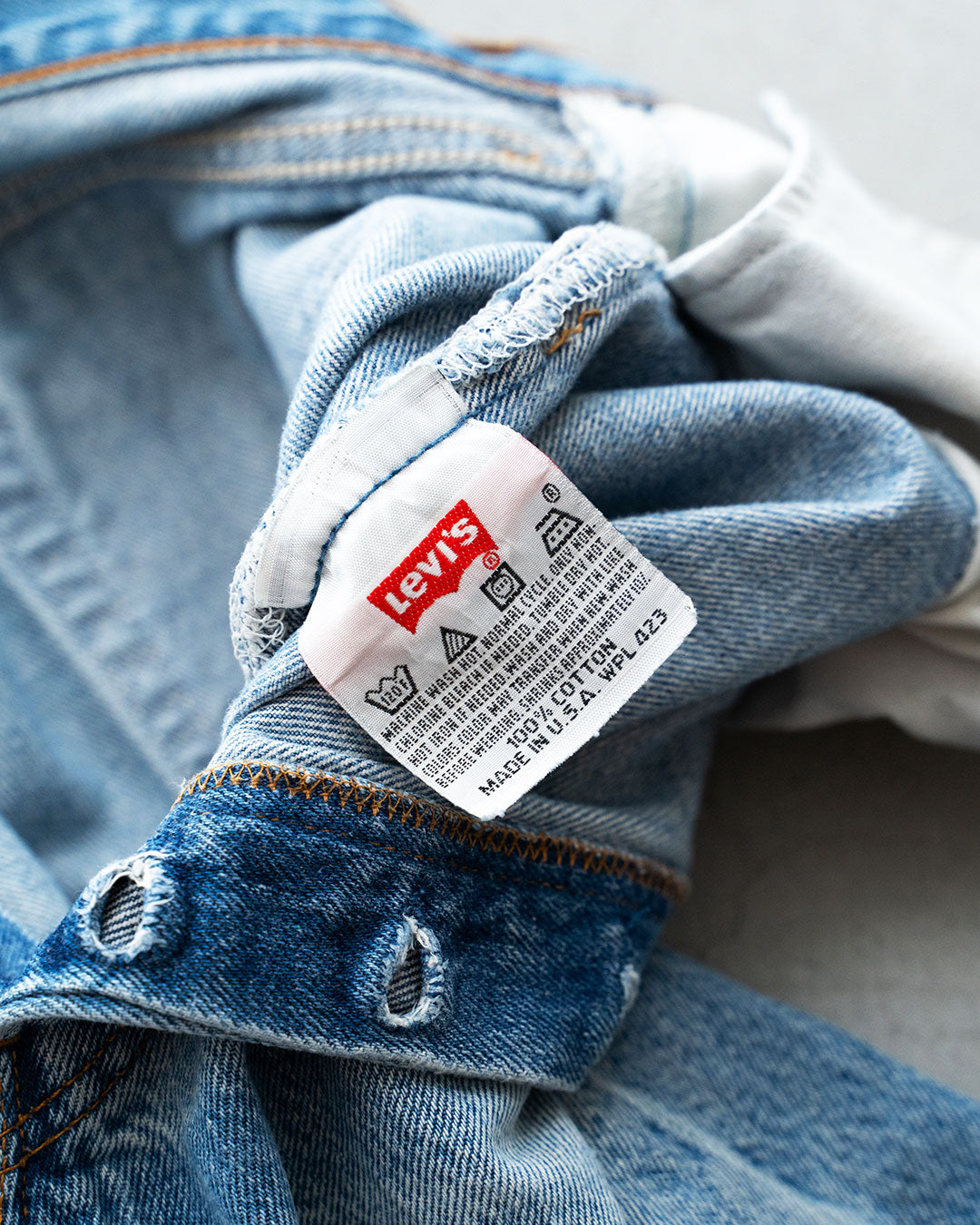 【VINTAGE】90s Levis 501 『Made In USA ＆Very Good Size』『表記W36/L30』③