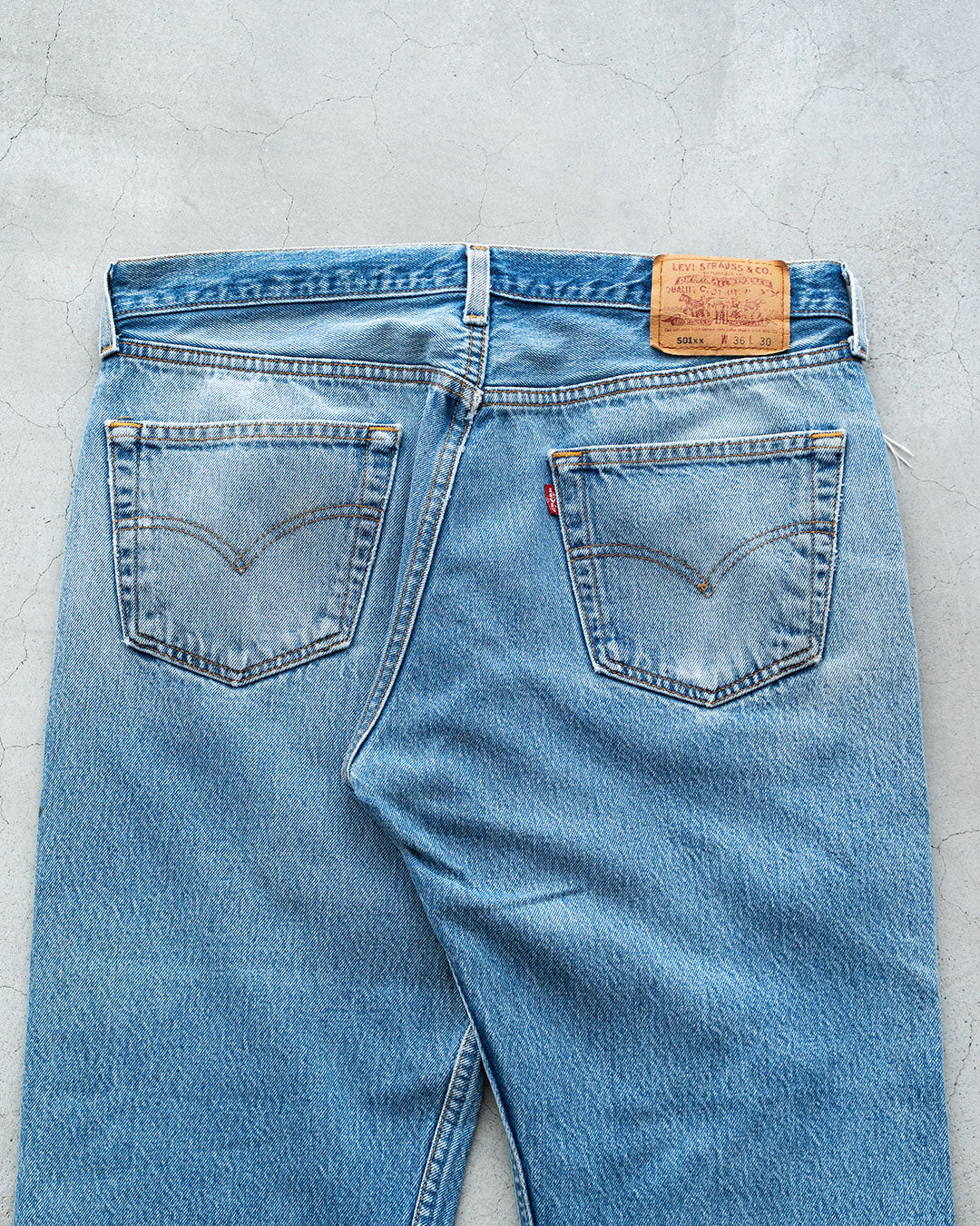 【VINTAGE】90s Levis 501 『Made In USA ＆Very Good Size』『表記W36/L30』③