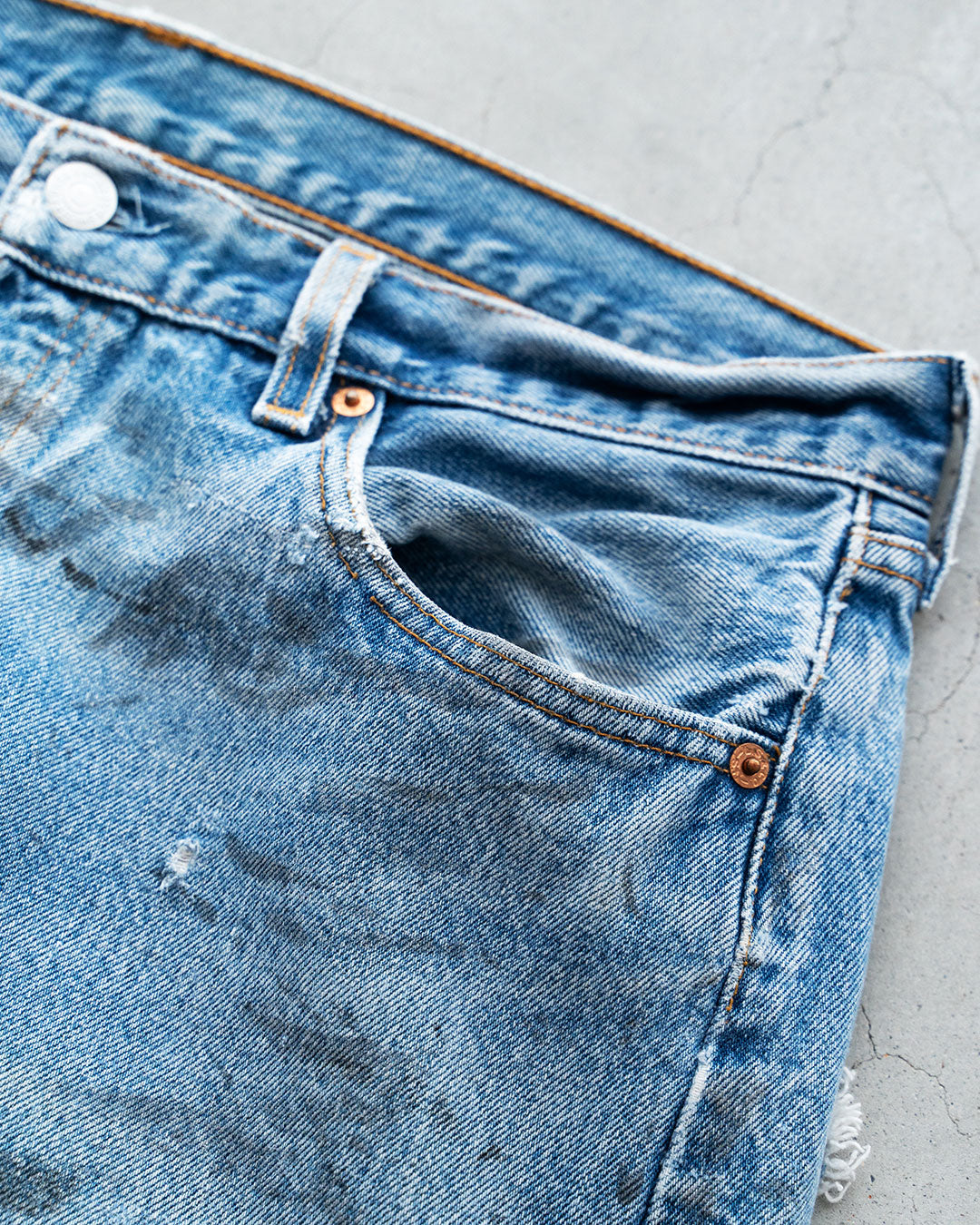 【VINTAGE】90s Levis 501 『Made In USA ＆Very Good Size』『表記W36/L30』④