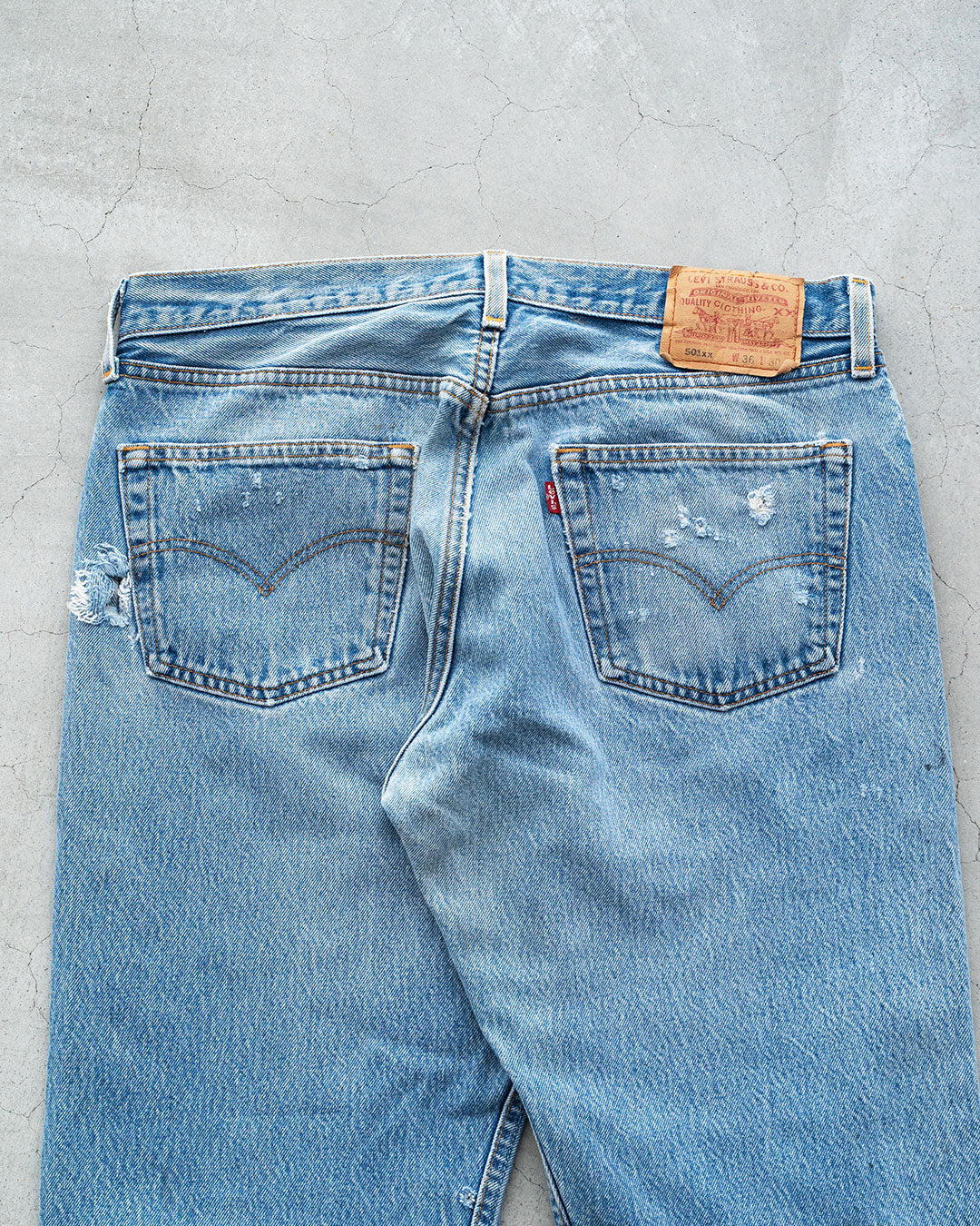 【VINTAGE】90s Levis 501 『Made In USA ＆Very Good Size』『表記W36/L30』④