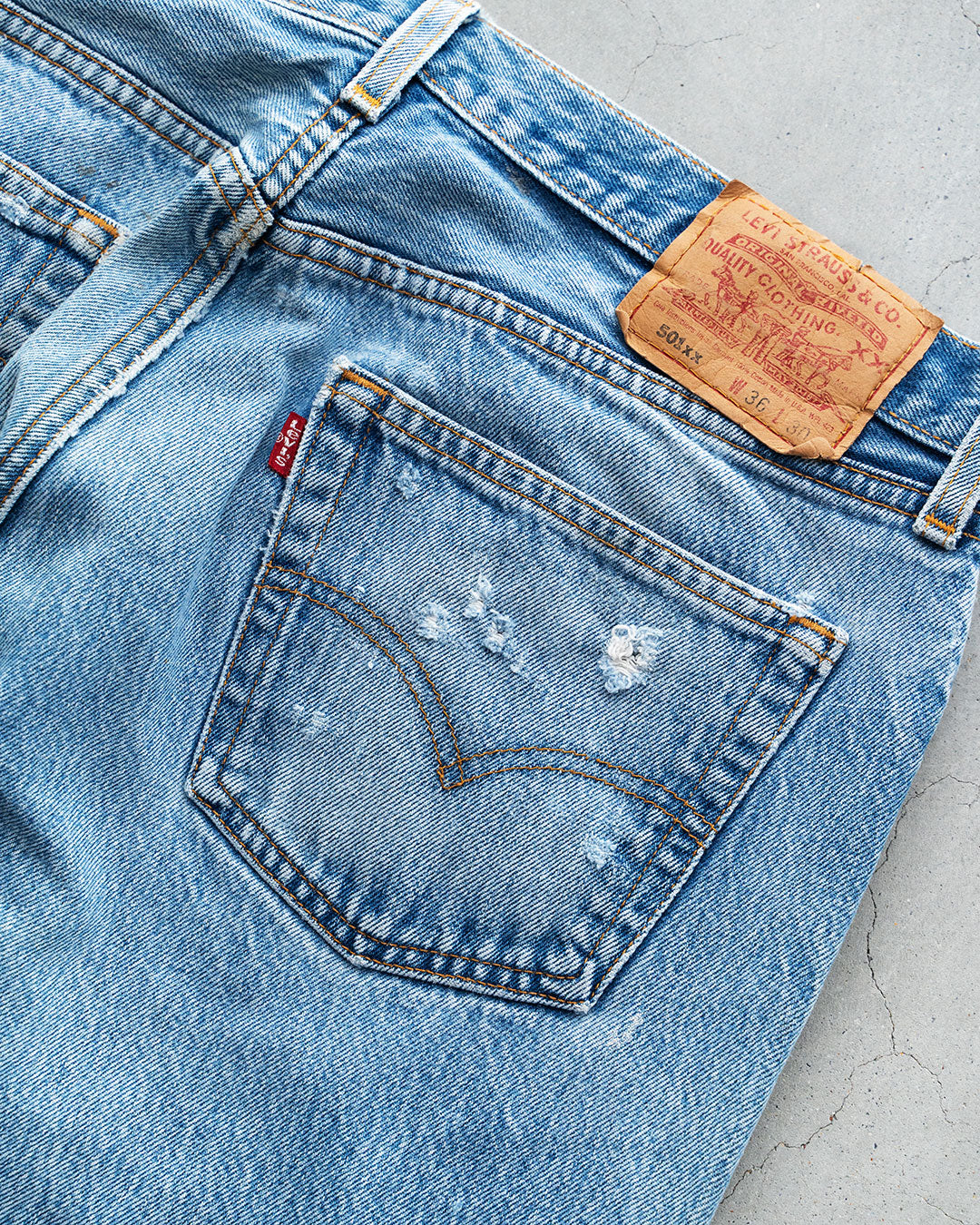 【VINTAGE】90s Levis 501 『Made In USA ＆Very Good Size』『表記W36/L30』④