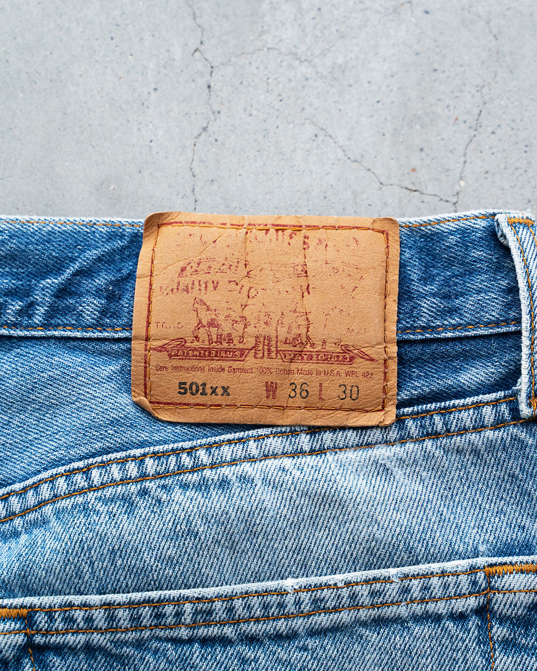 【VINTAGE】90s Levis 501 『Made In USA ＆Very Good Size』『表記W36/L30』⑤