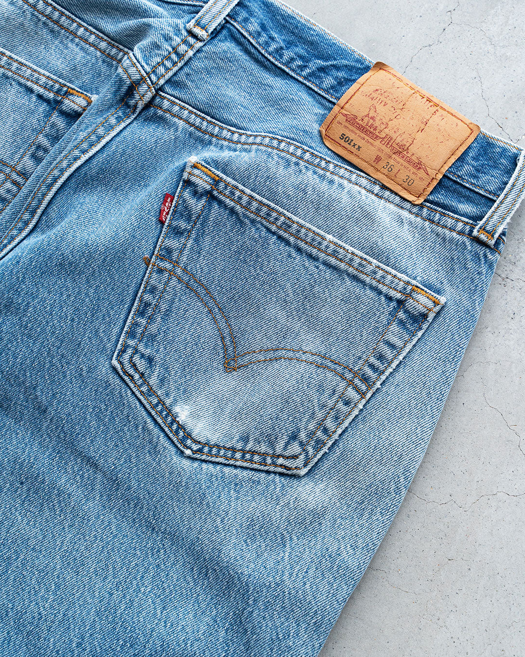 【VINTAGE】90s Levis 501 『Made In USA ＆Very Good Size』『表記W36/L30』⑤