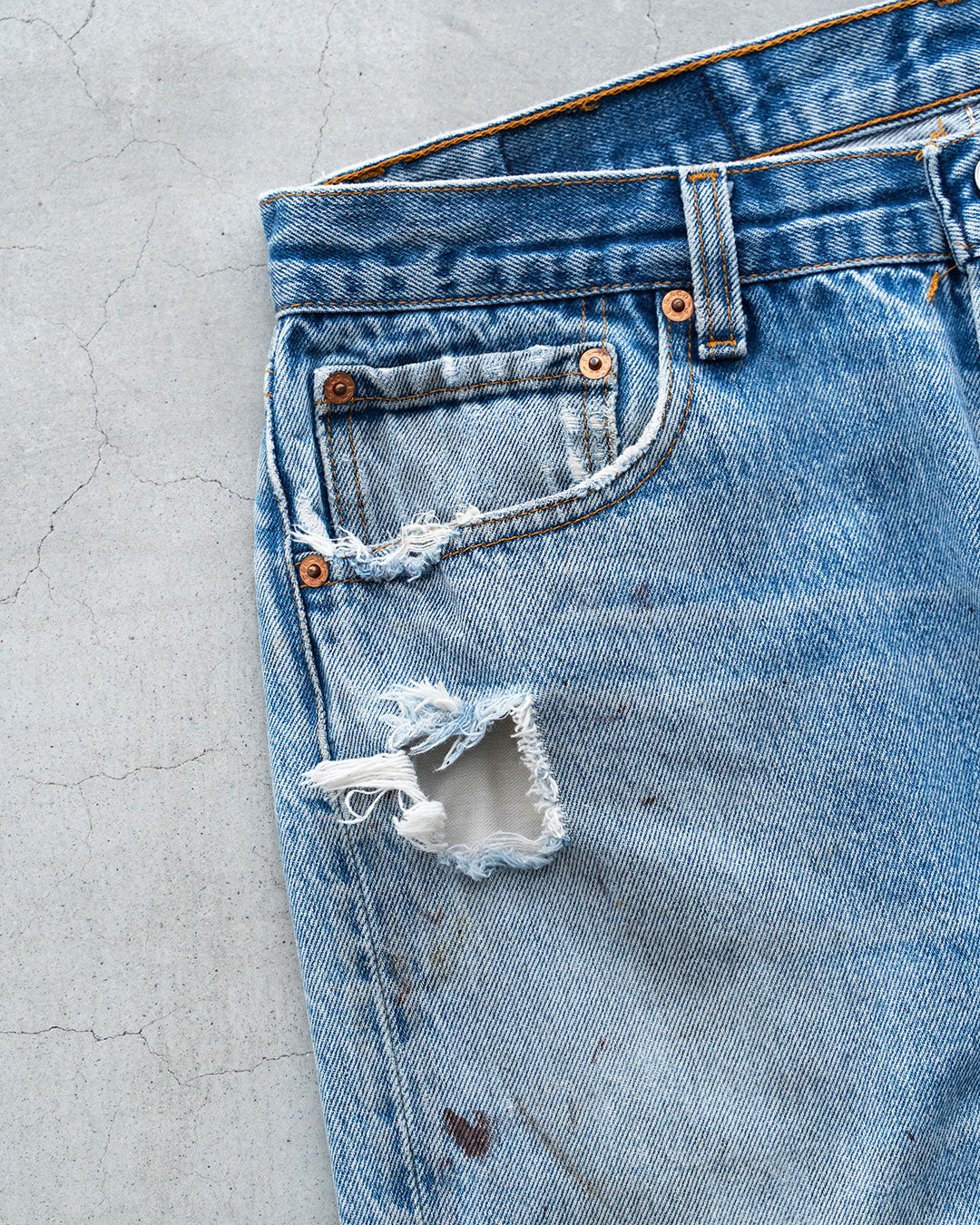 【VINTAGE】90s Levis 501 『Made In USA ＆Very Good Size』『表記W36/L30』⑥