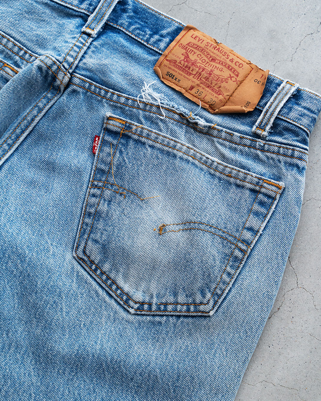【VINTAGE】90s Levis 501 『Made In USA ＆Very Good Size』『表記W36/L30』⑥