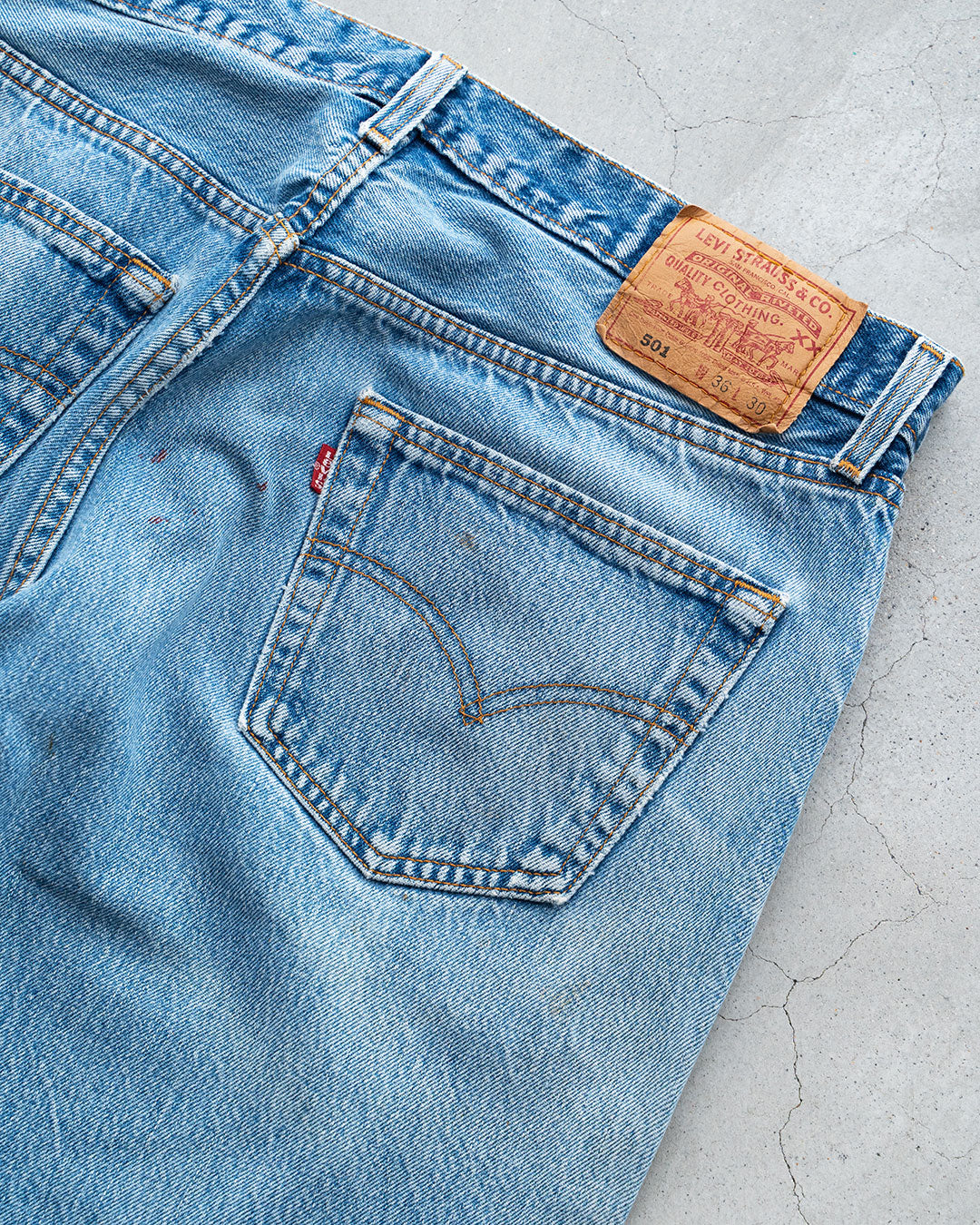 【VINTAGE】90s Levis 501 『Made In USA ＆Very Good Size』『表記W36/L30』⑦