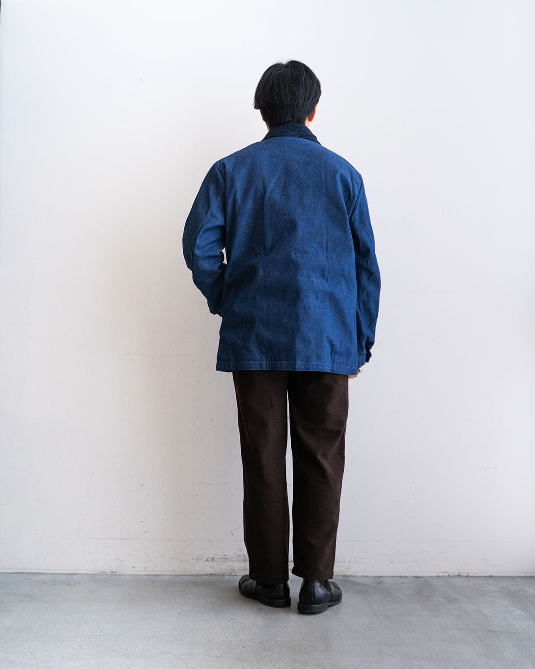 着用モデル 身長175cm　体重69kg　サイズ着用 40 Reguler