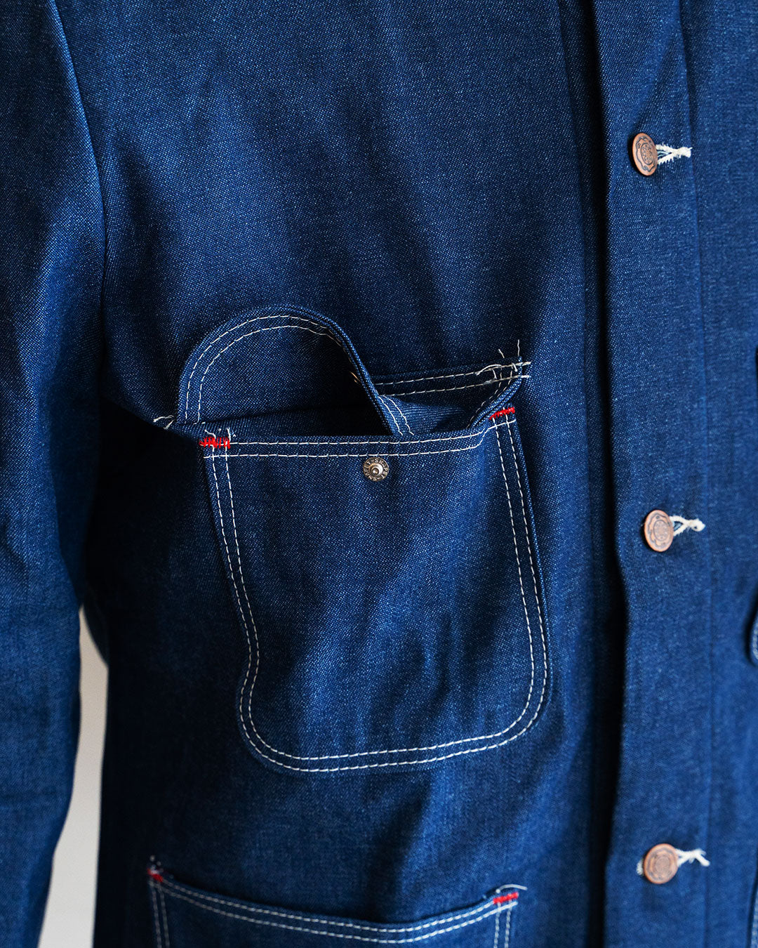 【DEADSTOCK】80s BIG BEN by Wrangler Denim Blanket Lined Coverall 『Made In USA』