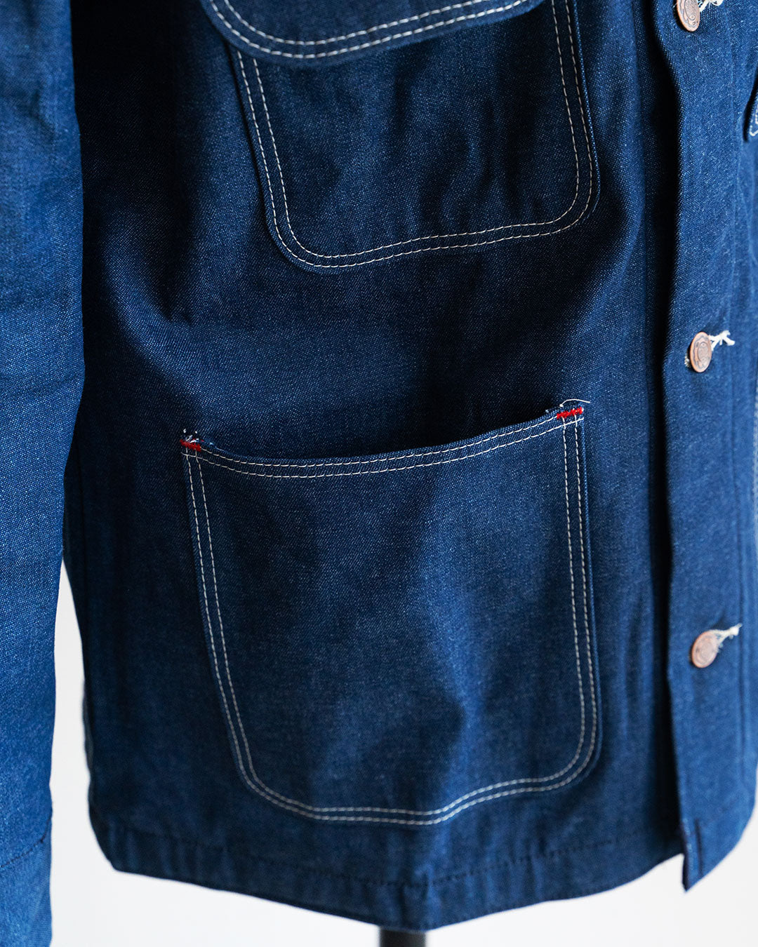 【DEADSTOCK】80s BIG BEN by Wrangler Denim Blanket Lined Coverall 『Made In USA』