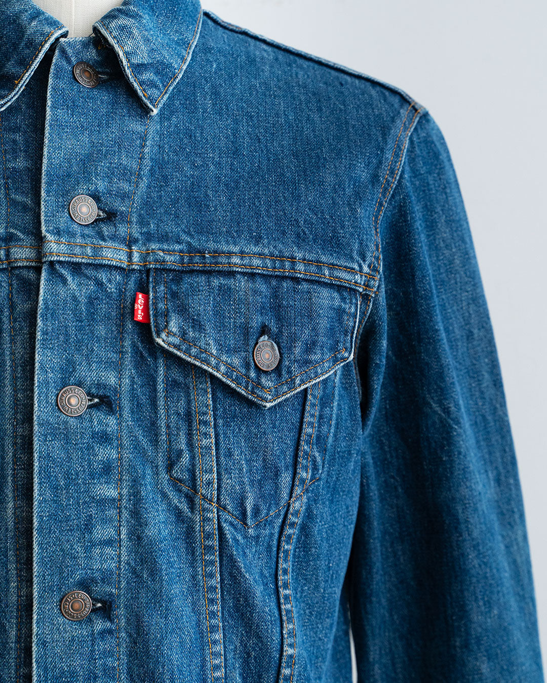 【VINTAGE】70s Levis 70505 Denim Jacket『Good Size』②