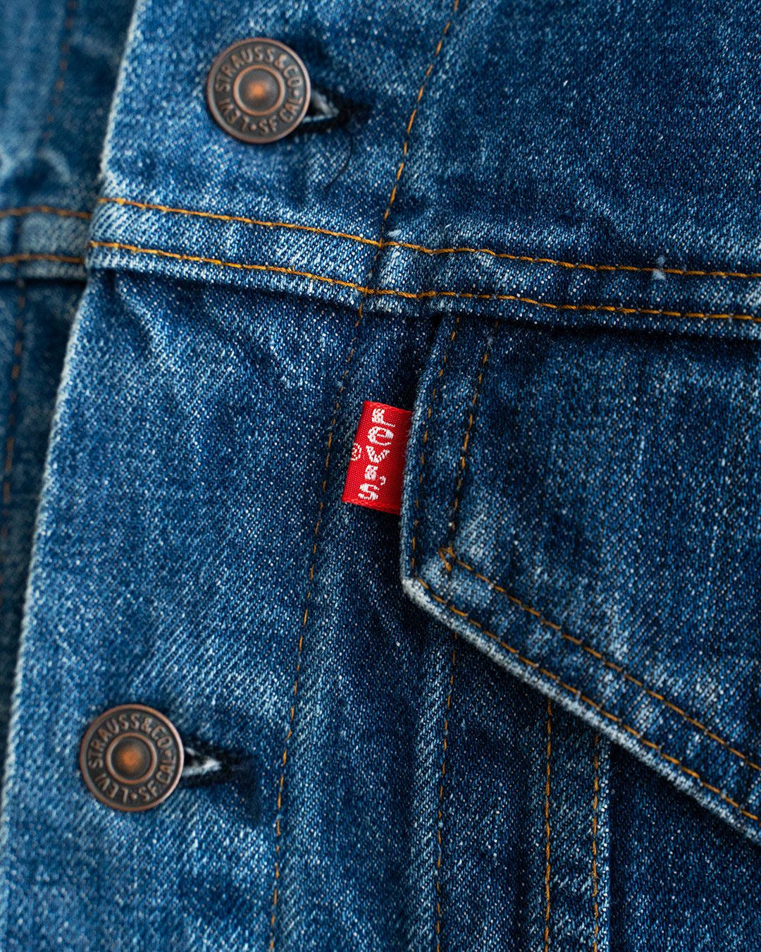 【VINTAGE】70s Levis 70505 Denim Jacket『Good Size』②