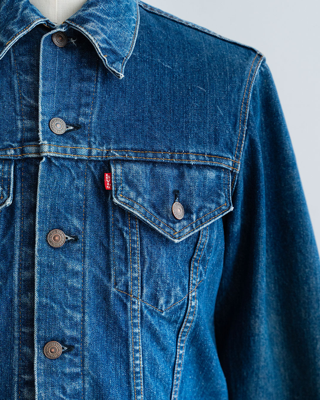 【VINTAGE】70s Levis 70505 Denim Jacket『Good Size』③