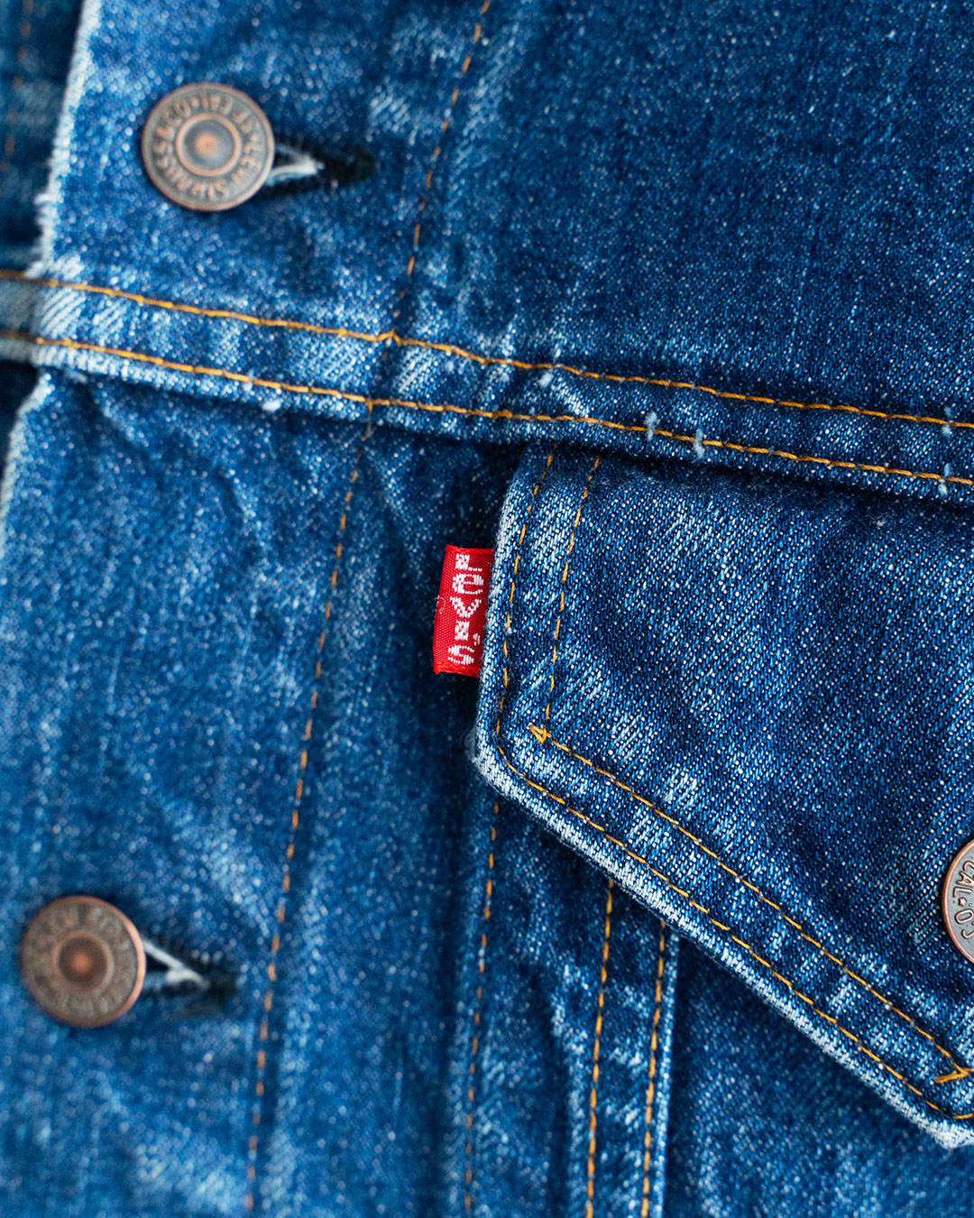 【VINTAGE】70s Levis 70505 Denim Jacket『Good Size』③