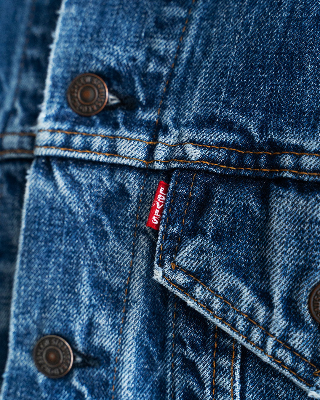 【VINTAGE】70s Levis 70505 Denim Jacket『Good Size』④