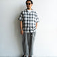 着用モデル 身長175cm　体重69kg サイズ着用 M　COLOR  Natural Shadow