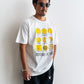 【VINTAGE】90s『HISTORY OF ART』Smiley Art Printed T-Shirt 『Made in U.S.A』