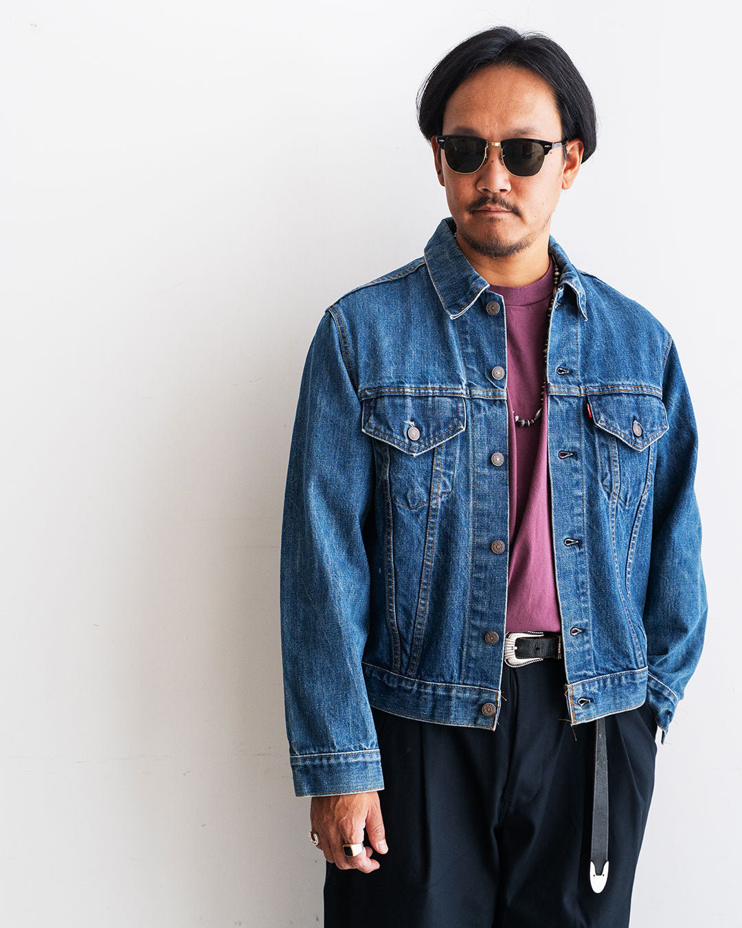 【VINTAGE】70s Levis 70505 Denim Jacket『Good Size』②