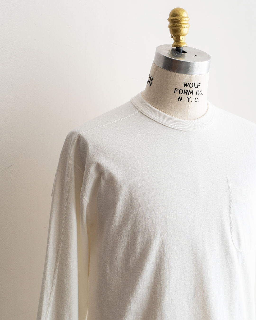 【Indian Hill Knitting Service】 Swedish Mil Type L/S Pocket T-Shirts