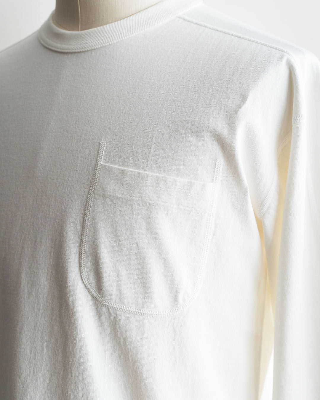 【Indian Hill Knitting Service】 Swedish Mil Type L/S Pocket T-Shirts