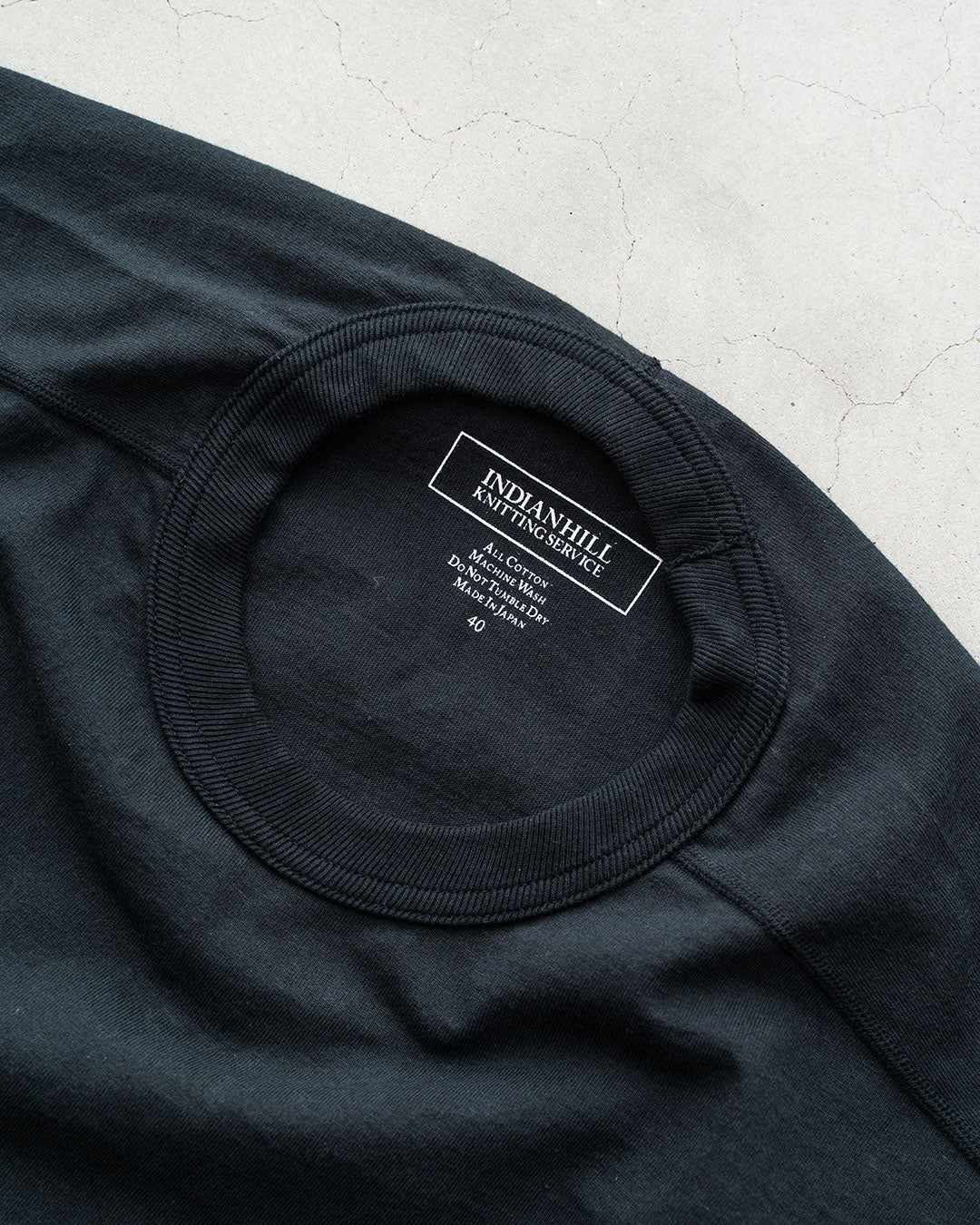 【Indian Hill Knitting Service】 Swedish Mil Type L/S Pocket T-Shirts