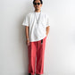 着用モデル: 身長175cm 体重69kg / 着用サイズ: 38 / COLOR: White