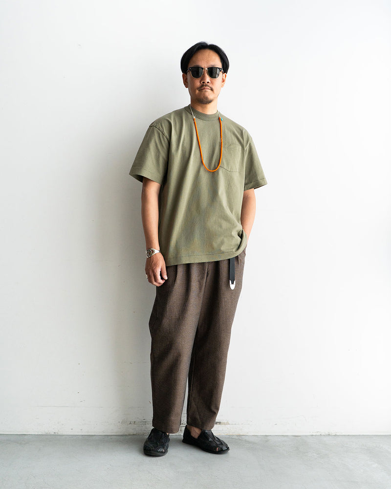 着用モデル: 身長175cm 体重69kg / 着用サイズ: 38 / COLOR: Olive