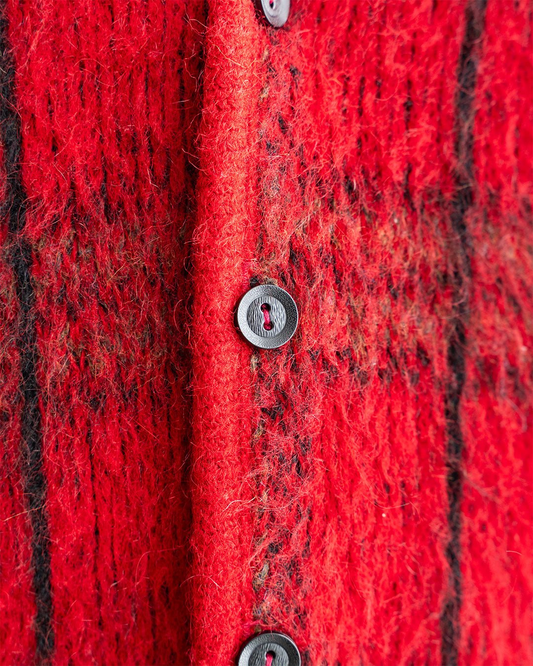 【VINTAGE】60s "ROBERT  BRUCE" Mohair Cardigan "Big Size & Good Condition"