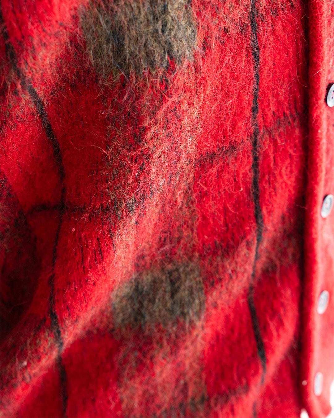 【VINTAGE】60s "ROBERT  BRUCE" Mohair Cardigan "Big Size & Good Condition"