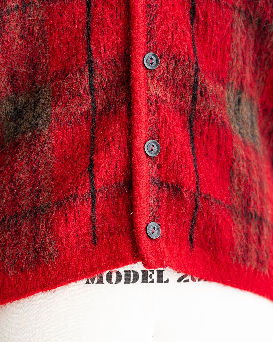 【VINTAGE】60s "ROBERT  BRUCE" Mohair Cardigan "Big Size & Good Condition"