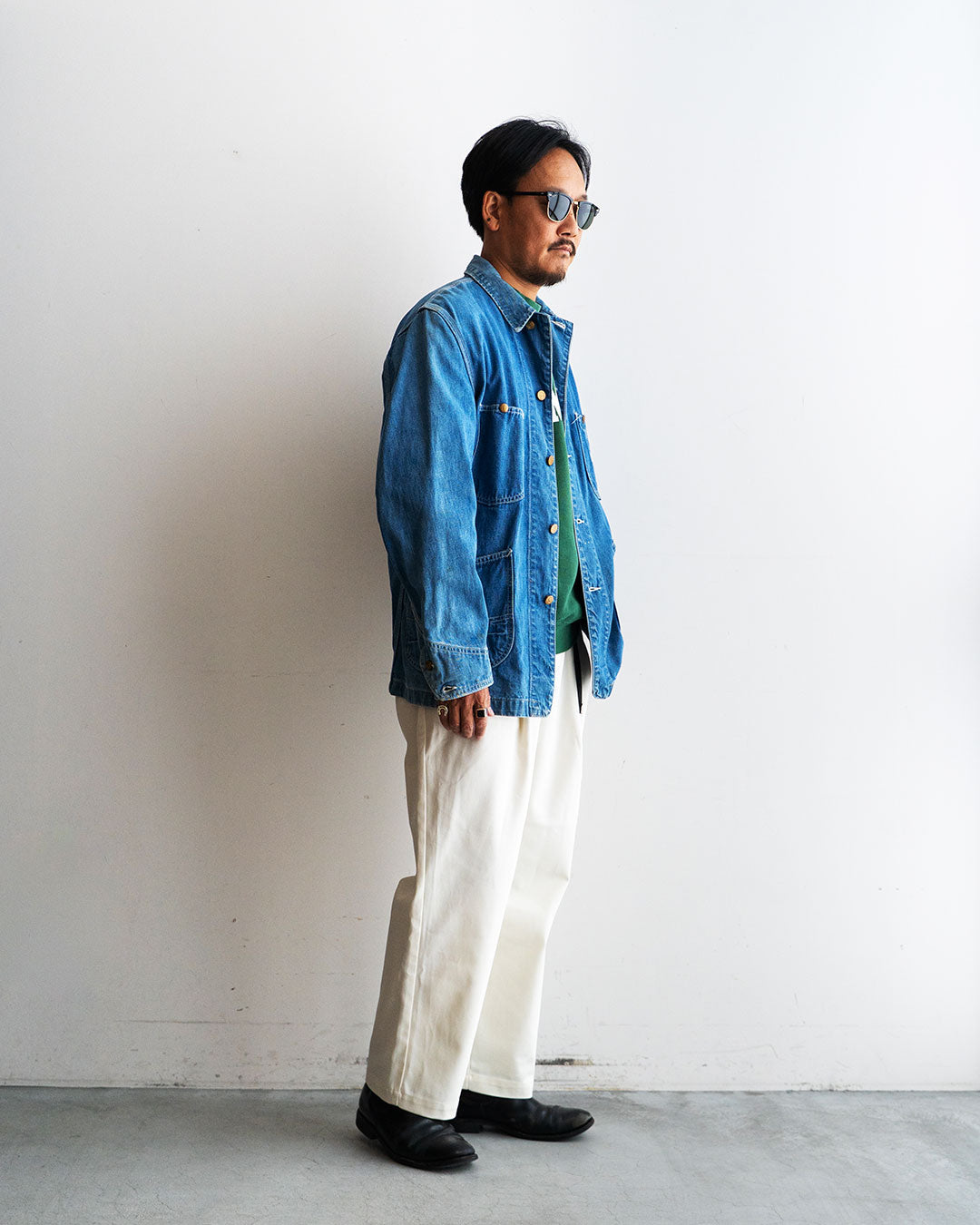 【VINTAGE】70s Lee 91-J Coverall『Very Good Fade』